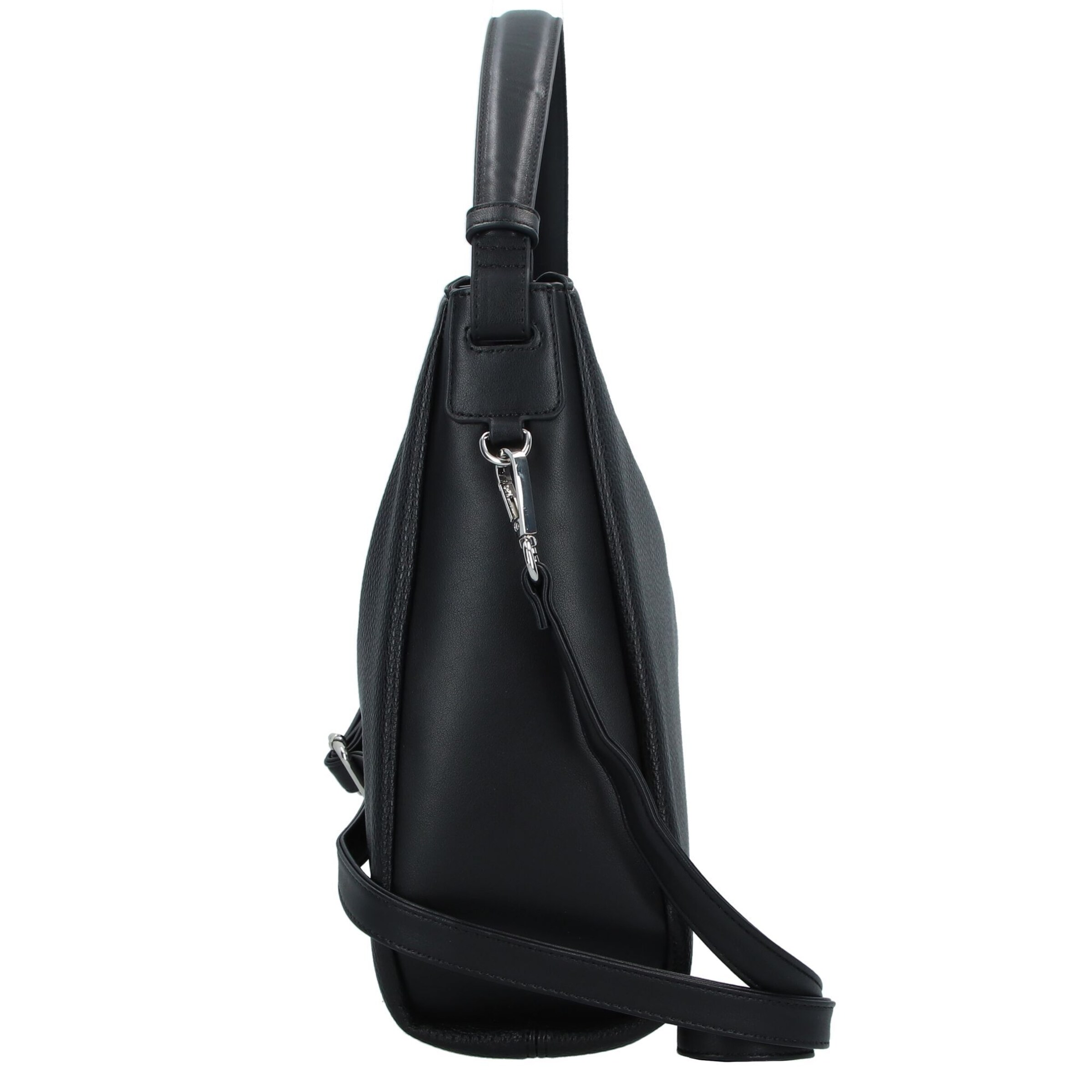 TOM TAILOR Shoulder Bag 'Dea' in Black