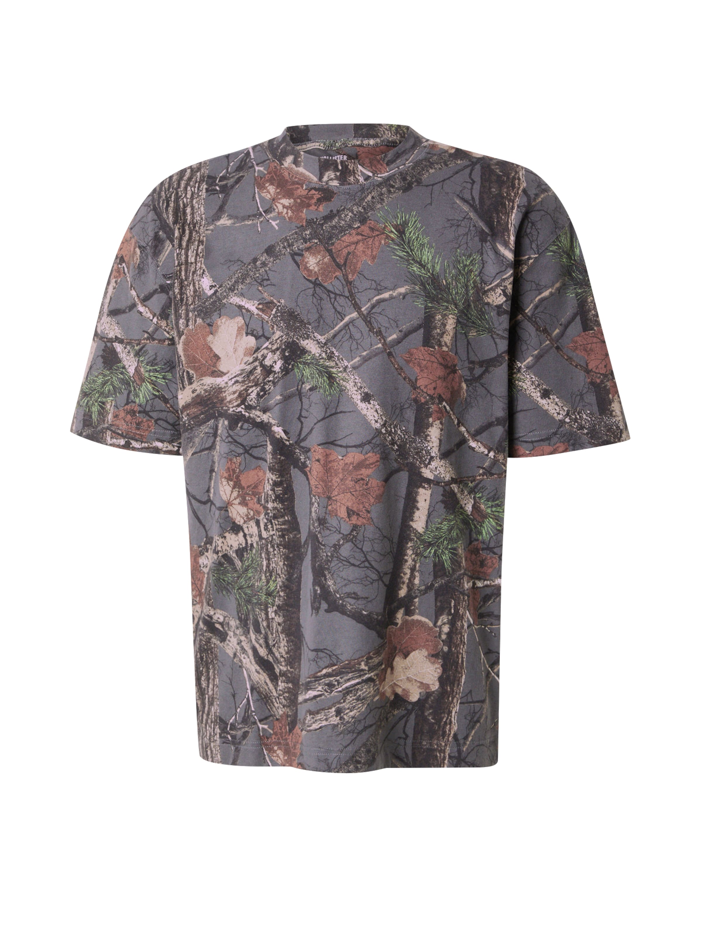 HOLLISTER Tričko - Zelená: predná strana