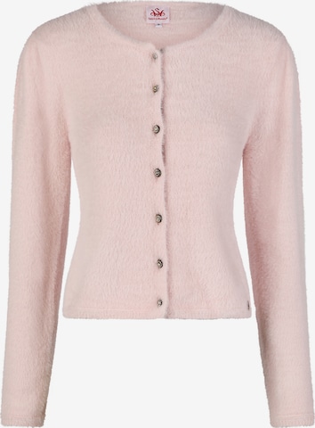 Cardigan 'Hulla' SPIETH & WENSKY en rose : devant