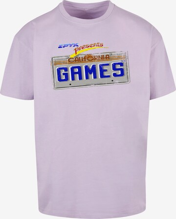 T-Shirt F4NT4STIC en violet : devant