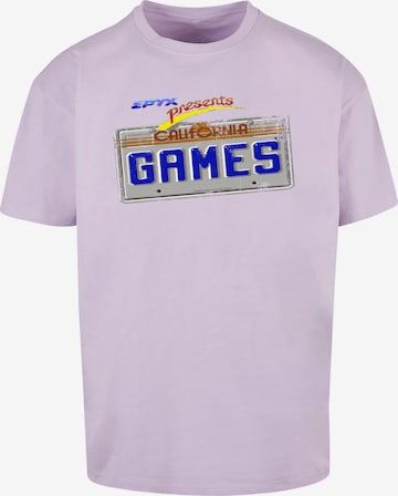 T-Shirt F4NT4STIC en violet : devant