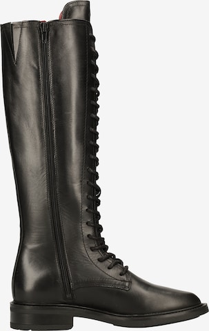 BRONX Lace-Up Boots in Black