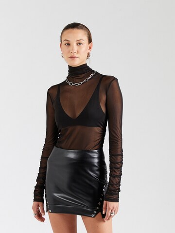 PATRIZIA PEPE Shirts 'MAGLIA' i sort