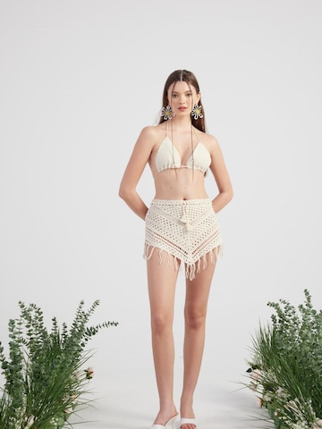HOLLY LOLLY Trojúhelníková Bikiny – béžová