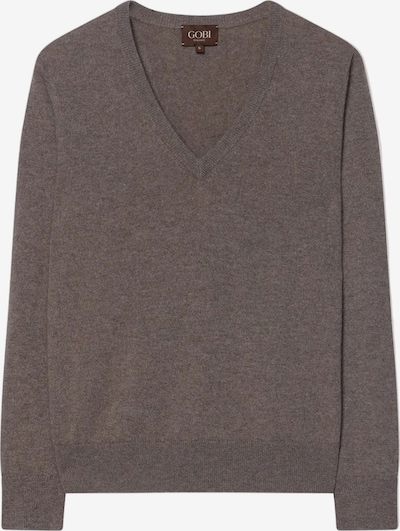 GOBI Cashmere Svetr 'Women's Timeless Cashmere V-Neck Sweater' ve velikosti XS - šedobéžová, Produkt