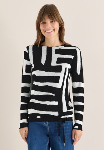 CECIL Sweater in Black: front