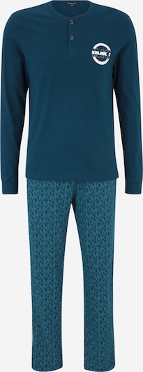 Michael Kors Pyjama in blau / cyanblau / weiß, Produktansicht