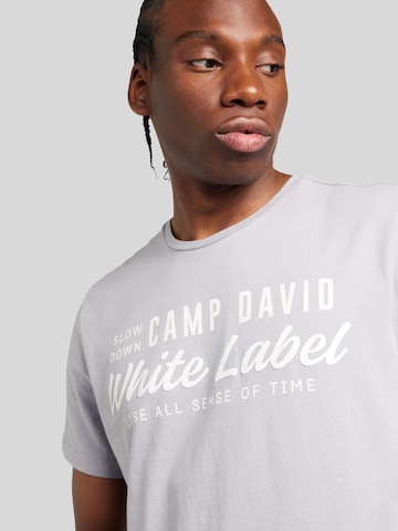 Maglietta di CAMP DAVID in grigio