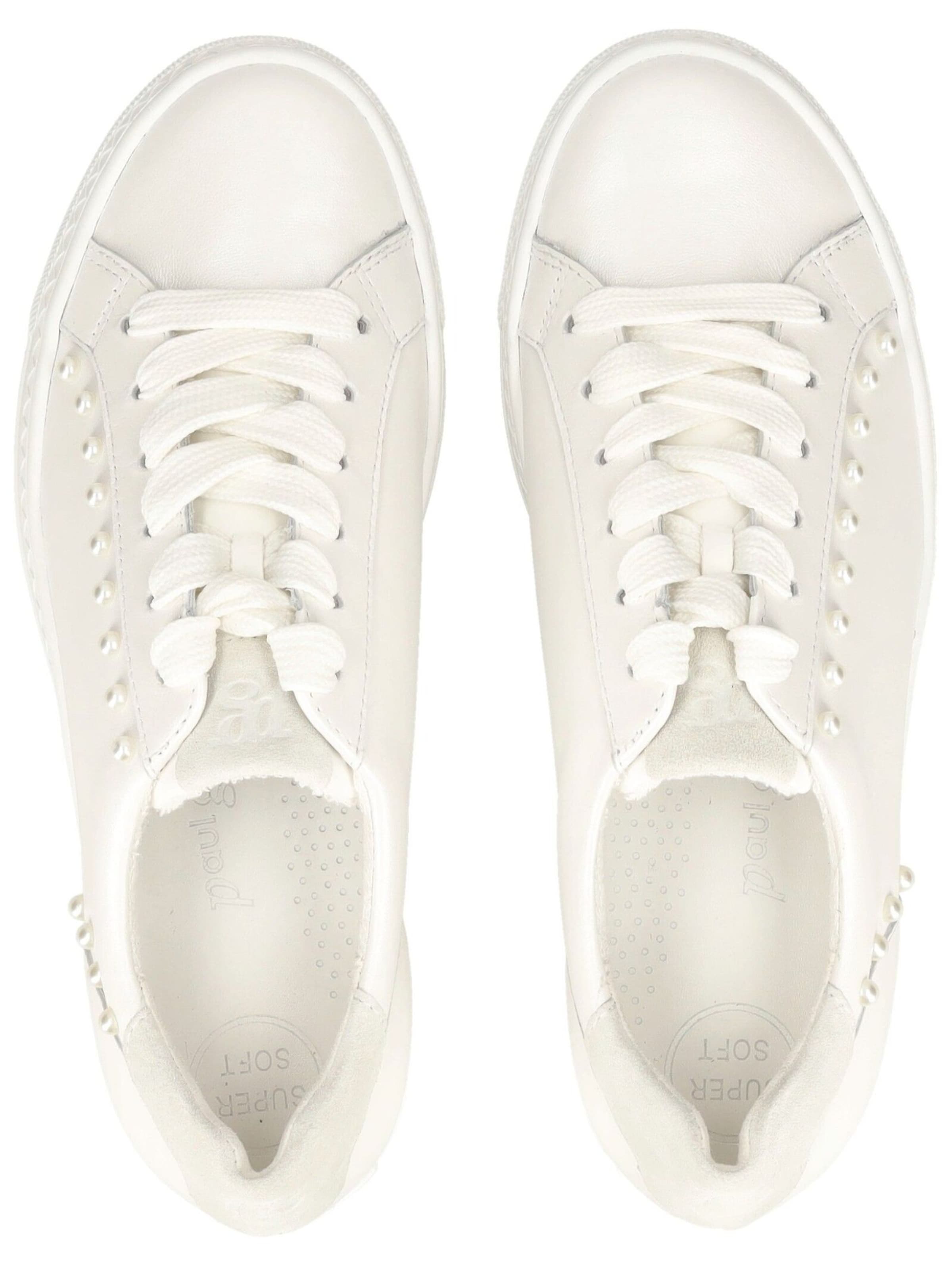 Baskets basses Paul Green en blanc