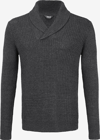 !Solid Sweater 'Mapari' in Grey: front