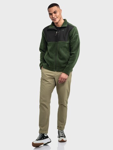 Schöffel Athletic fleece jacket 'Gregale' in Green