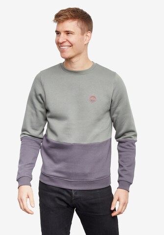 Sweat-shirt 'Dale' Lakeville Mountain en gris : devant