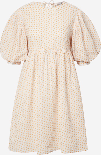 A-VIEW Kleid 'Casandra' in orange / weiß, Produktansicht