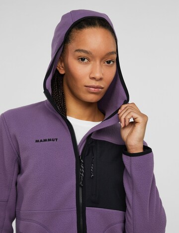 MAMMUT Fleecejacke  ‘Tamaro ' in Lila