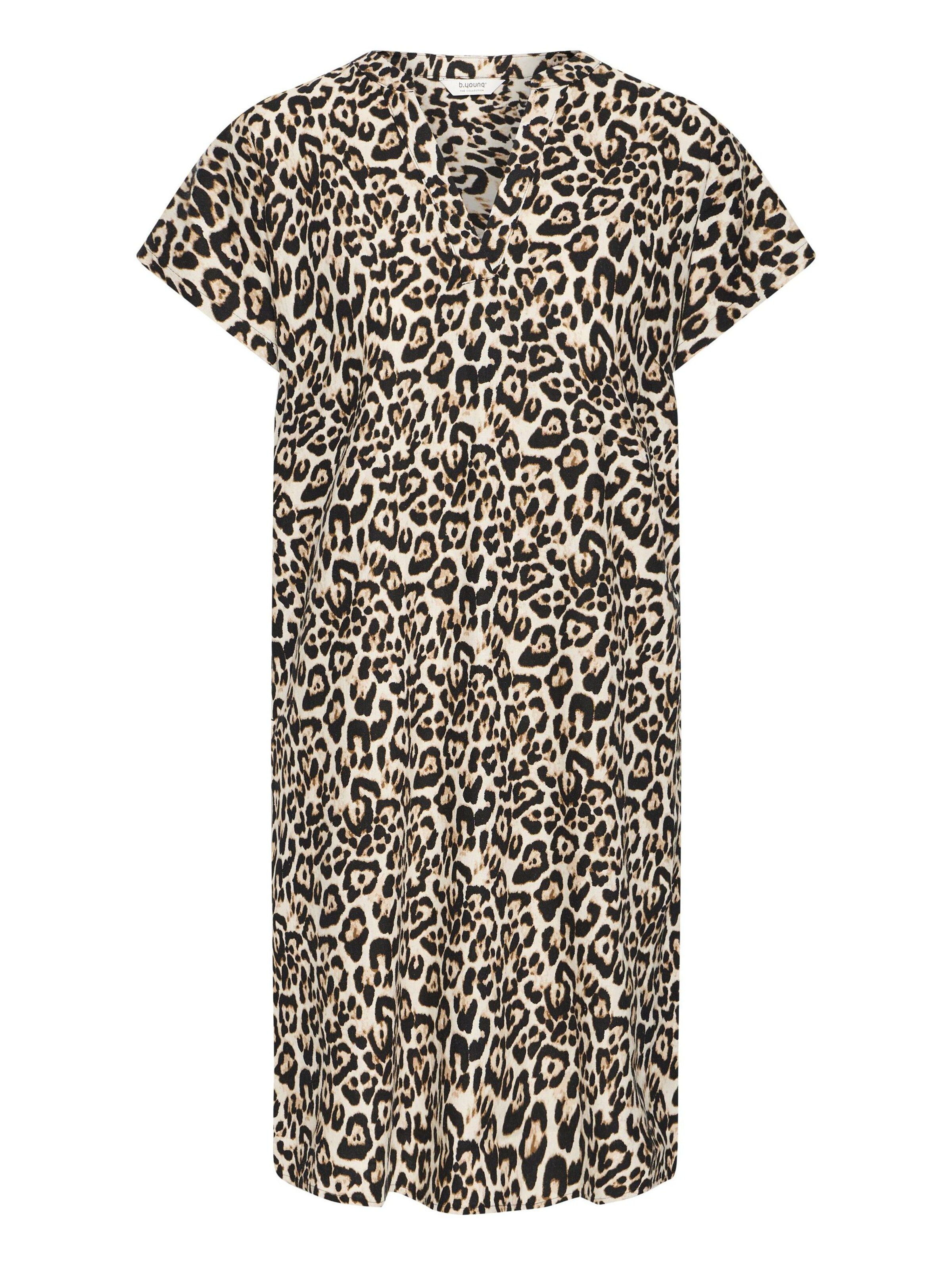 b.young Kleid 'BYFalakka' in Beige: Vorderseite