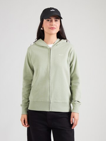 Pepe Jeans Sweat jacket in Green: front