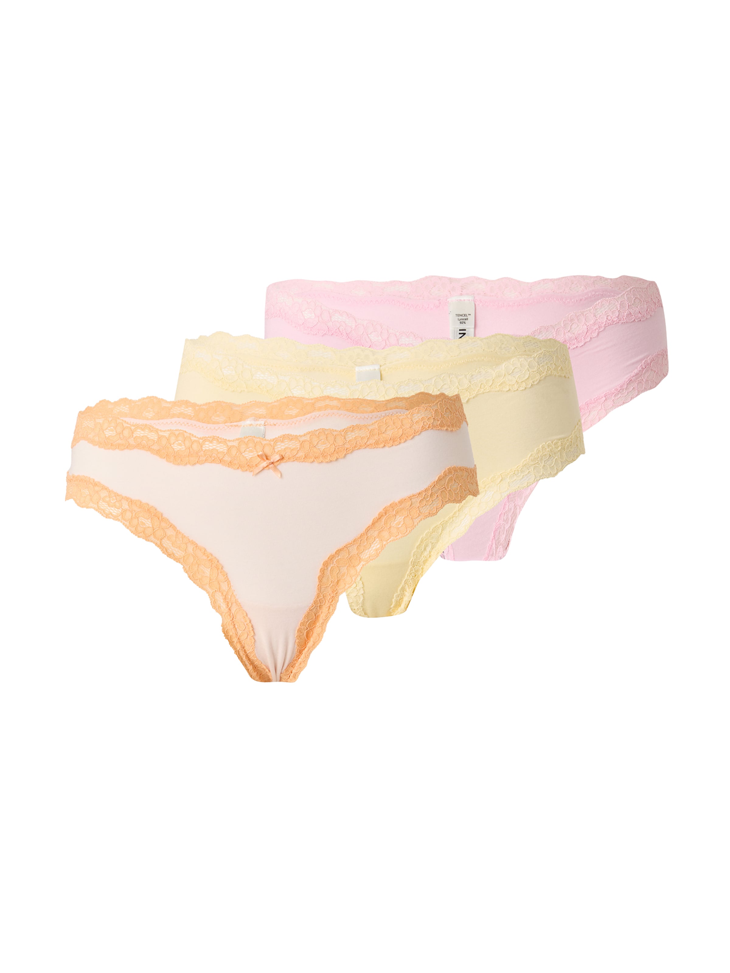 Lindex - Braga 'Vilma' en amarillo: frente