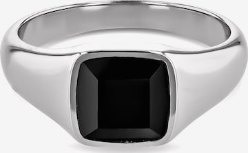 Commen Lines Ring in Zilver: voorkant