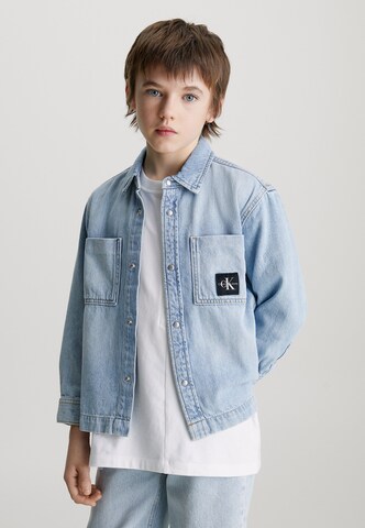 Calvin Klein Jeans Jacke in Blau: Vorderseite