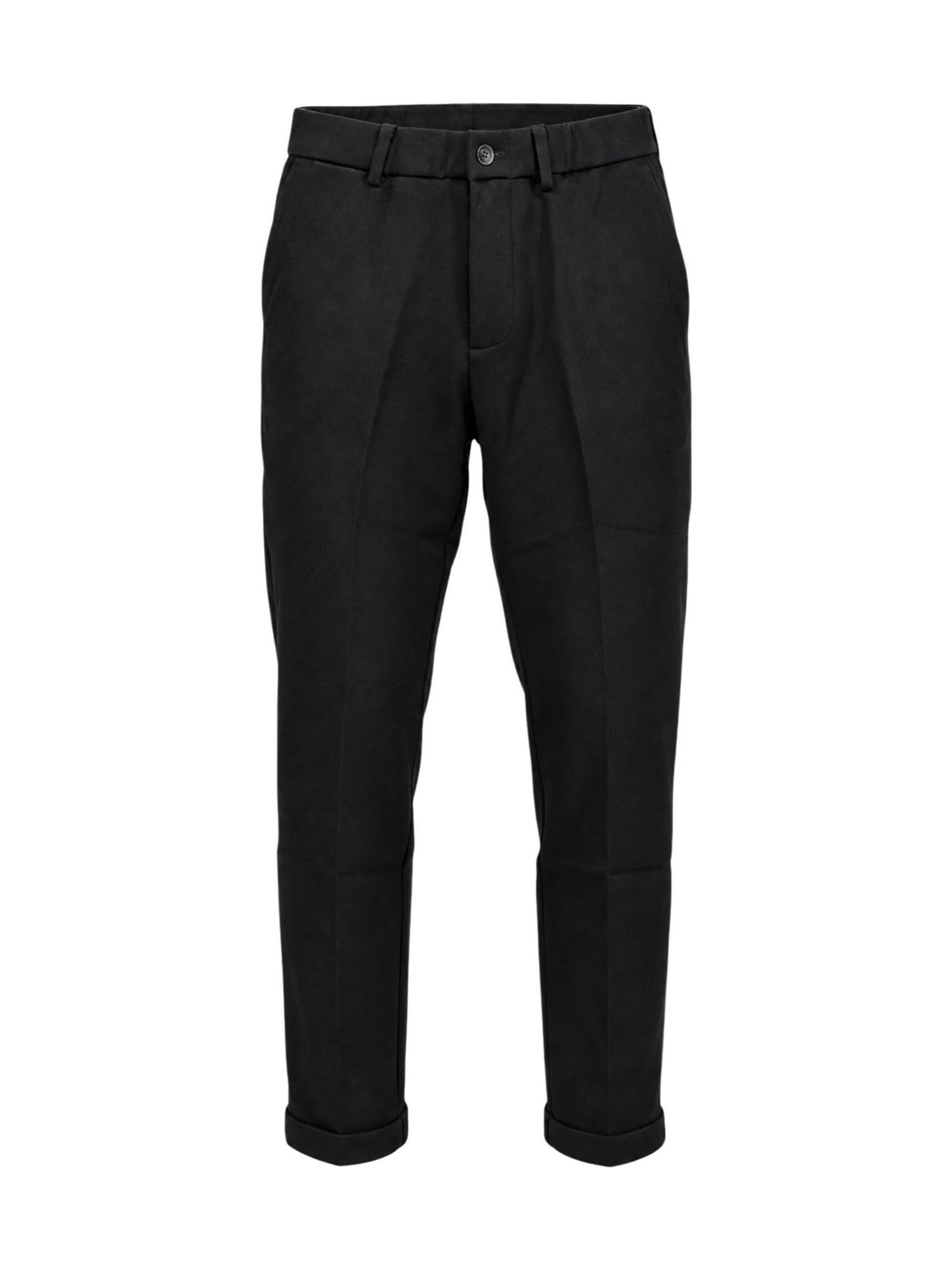 Gianni Lupo - regular Pantalón 'PANTALONE CASUAL GL5165BD-F26' en negro: frente