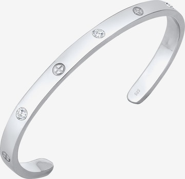 ELLI PREMIUM Armband 'Geo' in Silber