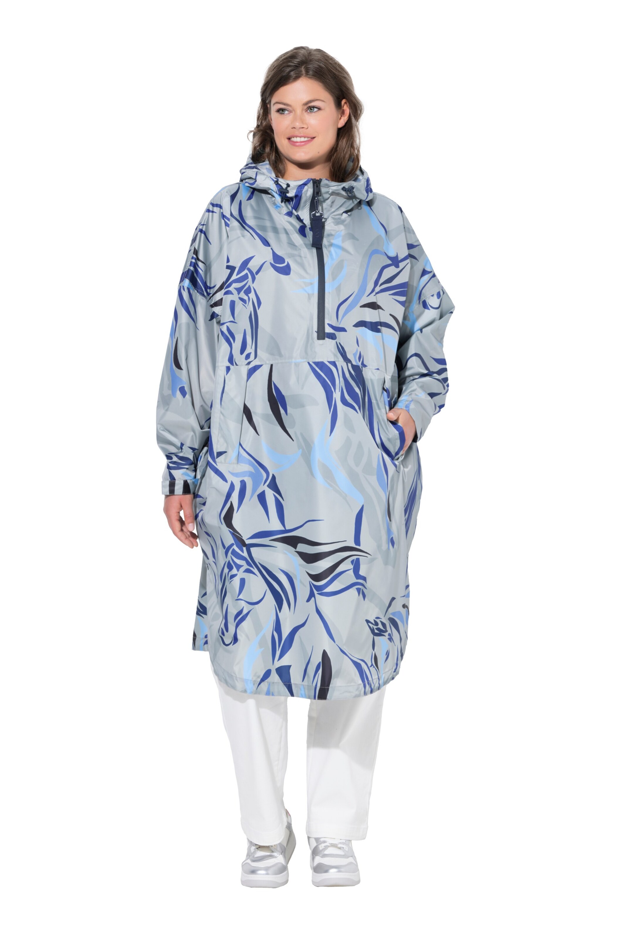 LAURASØN Functionele jas in Grijs