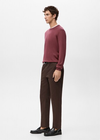 MANGO MAN Pullover 'Willy' in Rot