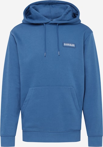 Sweat-shirt NAPAPIJRI en bleu : devant