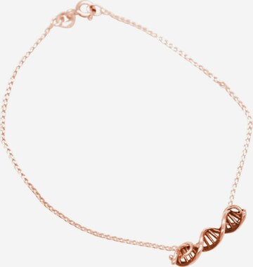 Bracelet 'Spiral DNA' Gemshine en rose : devant