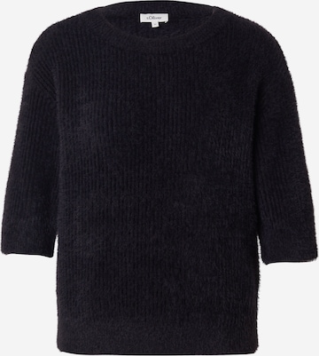 Pull-over s.Oliver en noir : devant