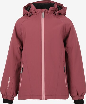 ZigZag Athletic Jacket 'Olson' in Red: front