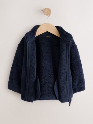 Next Fleece jas in Blauw