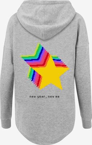 Sweat-shirt 'SIlvester Party Happy People Only' F4NT4STIC en gris