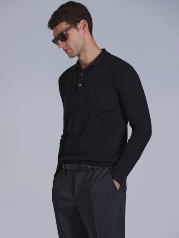 Lufian Sweatshirt in Zwart