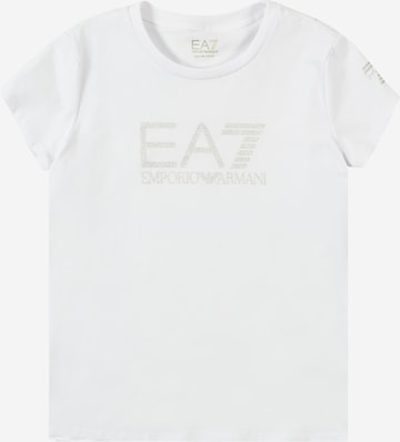 EA7 Emporio Armani Tričko – bílá: přední strana