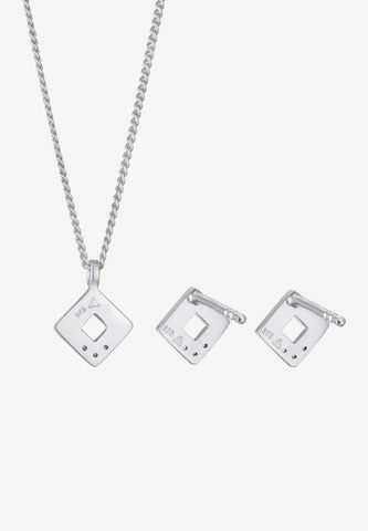 Elli DIAMONDS Jewelry Set in Silver