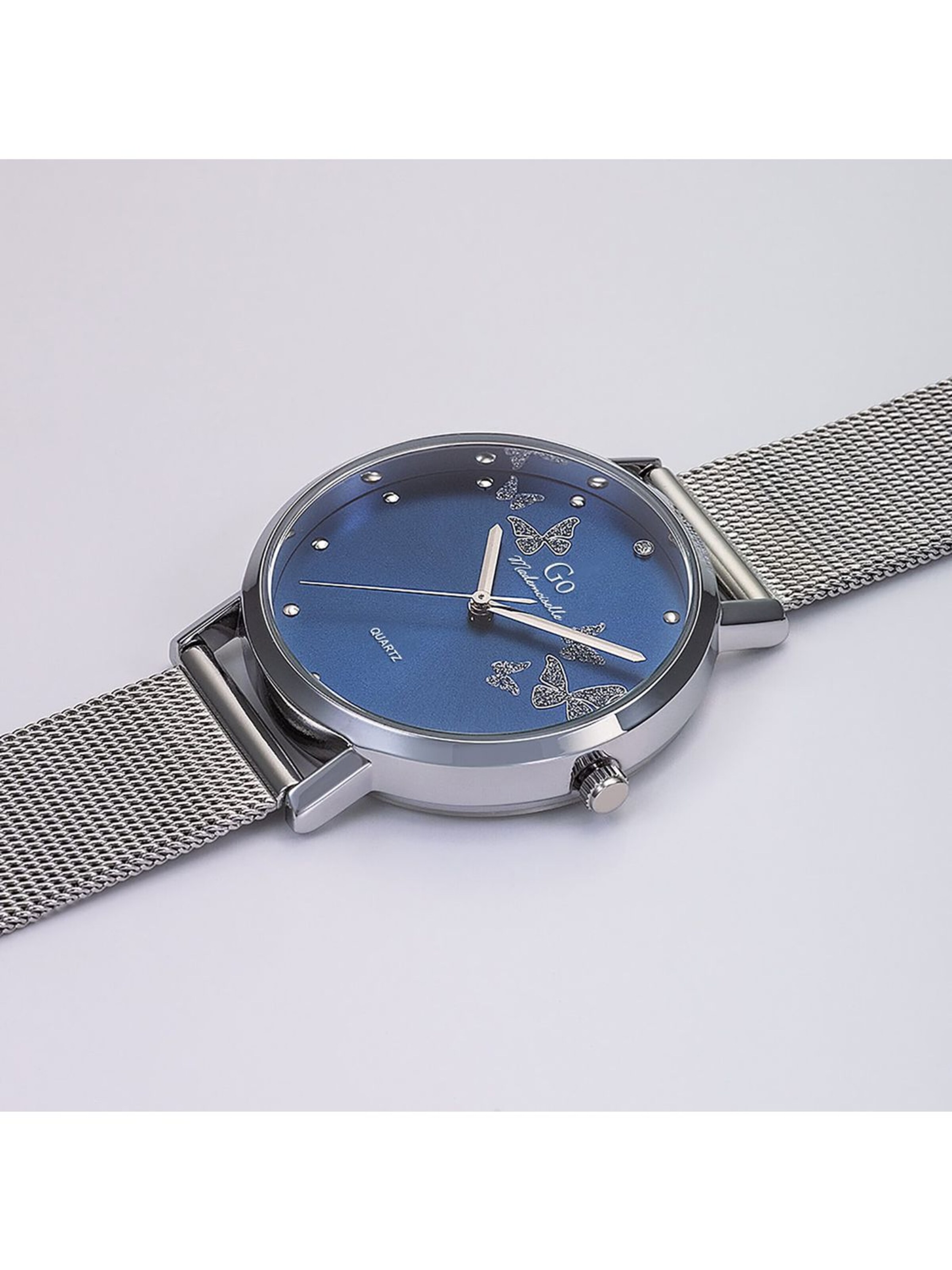GO GirlOnly - Reloj analógico en plata