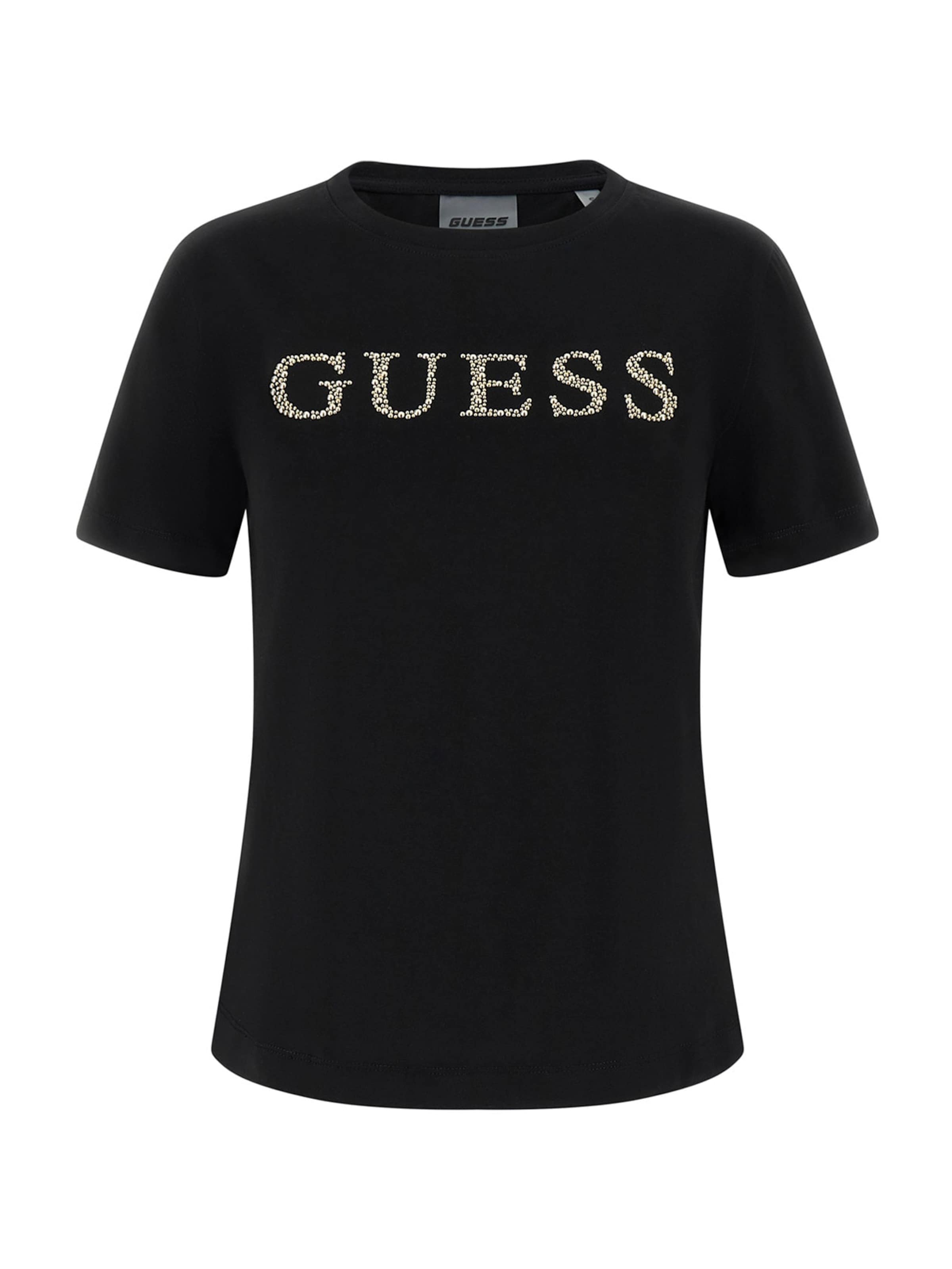 GUESS Póló 'OCTAVIA' - fekete: elől