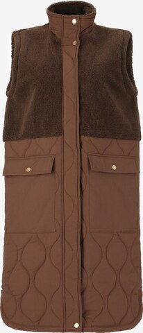 Weather Report Sports Vest 'Hollie' in Brown: front