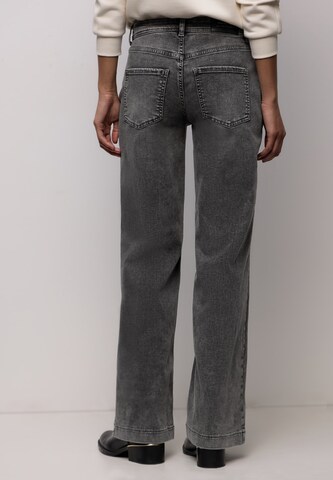 STREET ONE Wide Leg Jeans in Grau