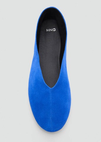 MANGO Ballet Flats 'Bablue' in Blue