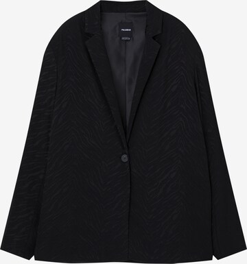 Pull&Bear Blazer in Black: front