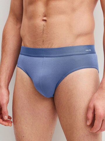 CALIDA Slip 'Cotton Code' in Blue: front