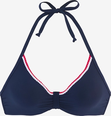 s.OliverBalkonet Bikini gornji dio - plava boja: prednji dio