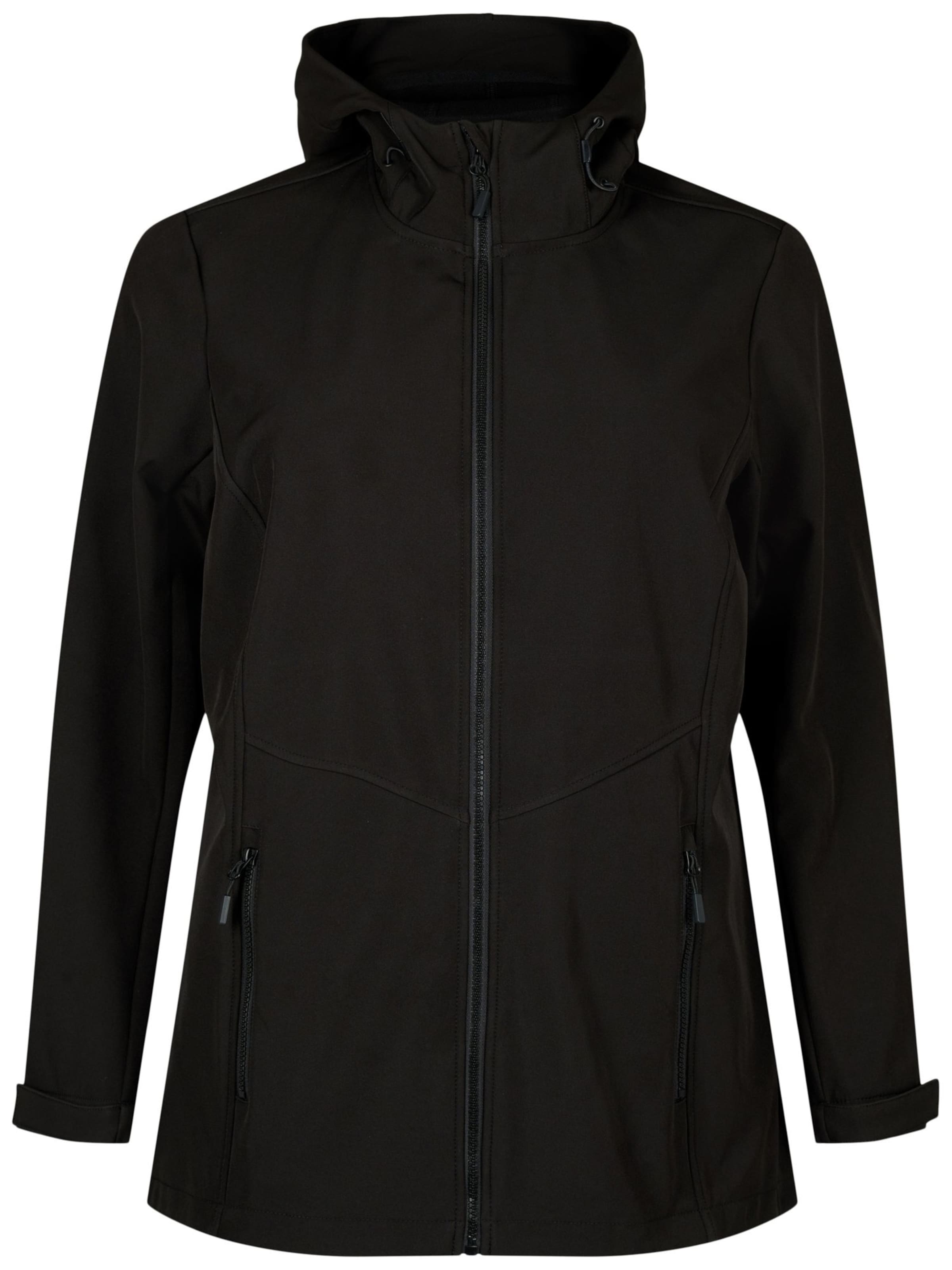 Veste fonctionnelle CAAURA Zizzi en Noir ABOUT YOU