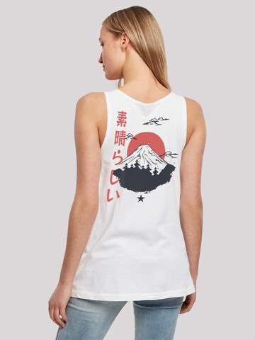 F4NT4STIC Top 'Mount Fuji' in Wit