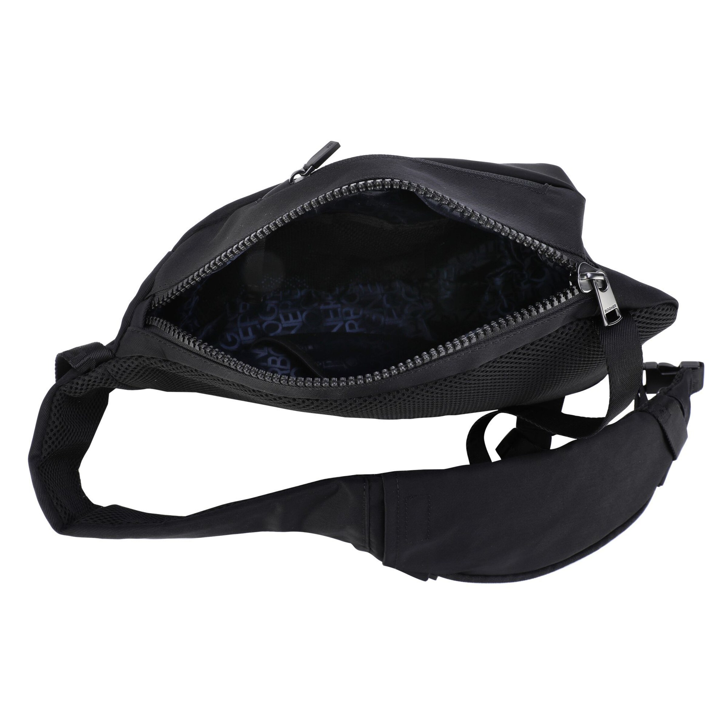 BOGNER Umhängetasche 'Arolla Benja' in Schwarz