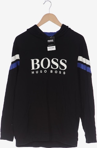 BOSS Black Sweatshirt & Zip-Up Hoodie in XL in Black: front