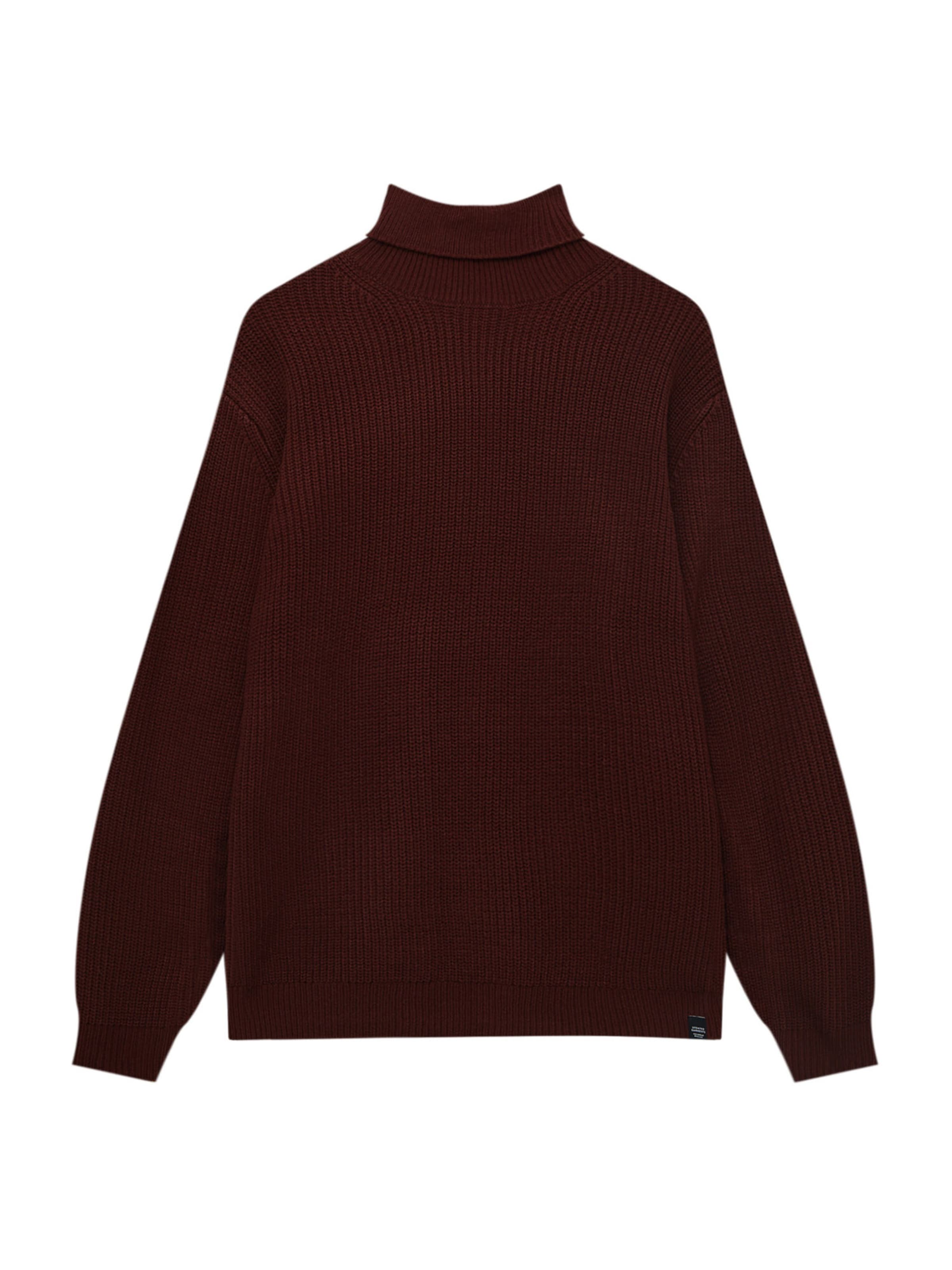 Pull-over Pull&Bear en rouge : devant