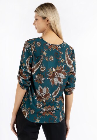 Usha Bluse in Blau